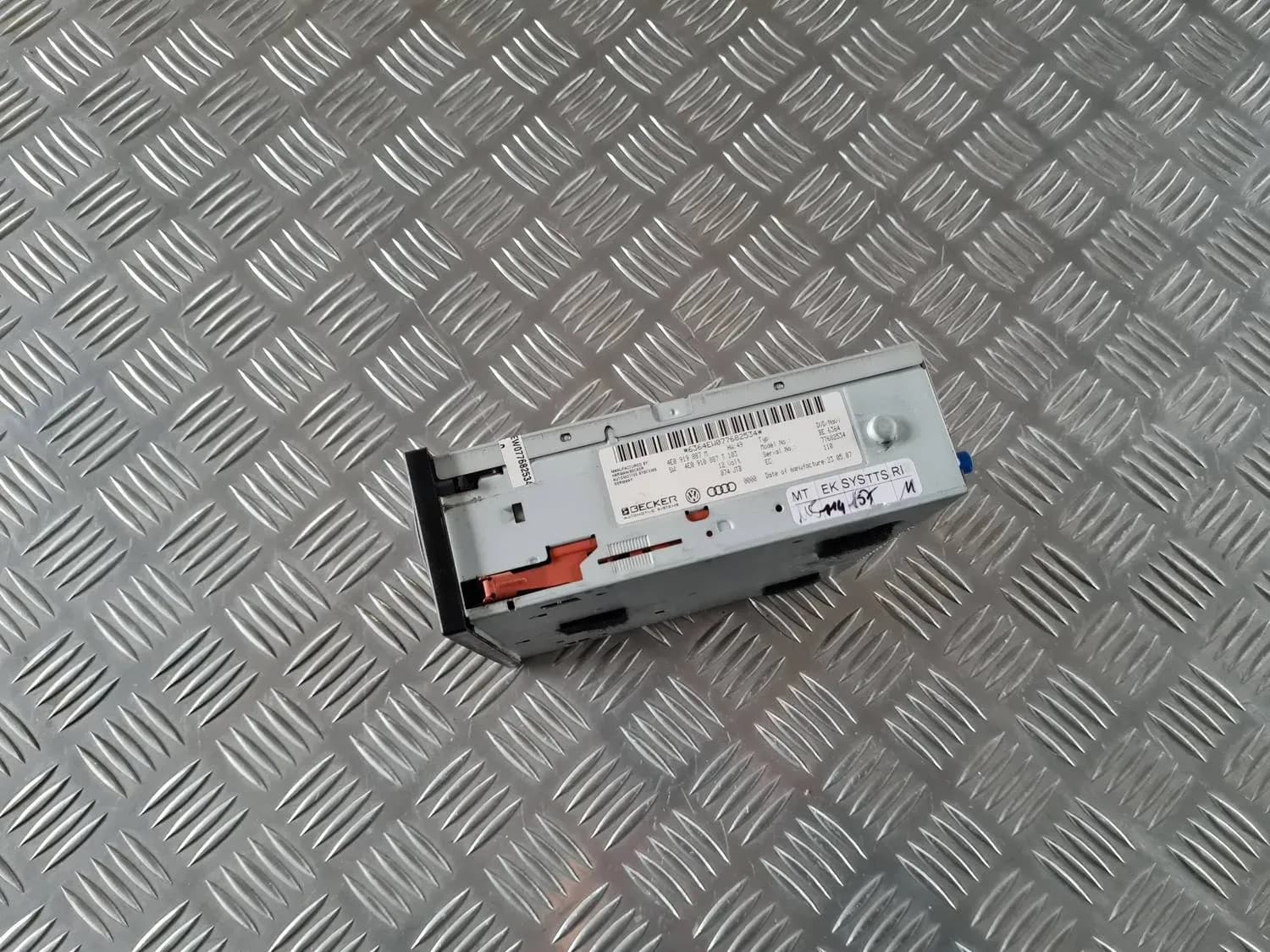 CD/DVD/Navigationsgerät AUDI A6 2008 - foto 5