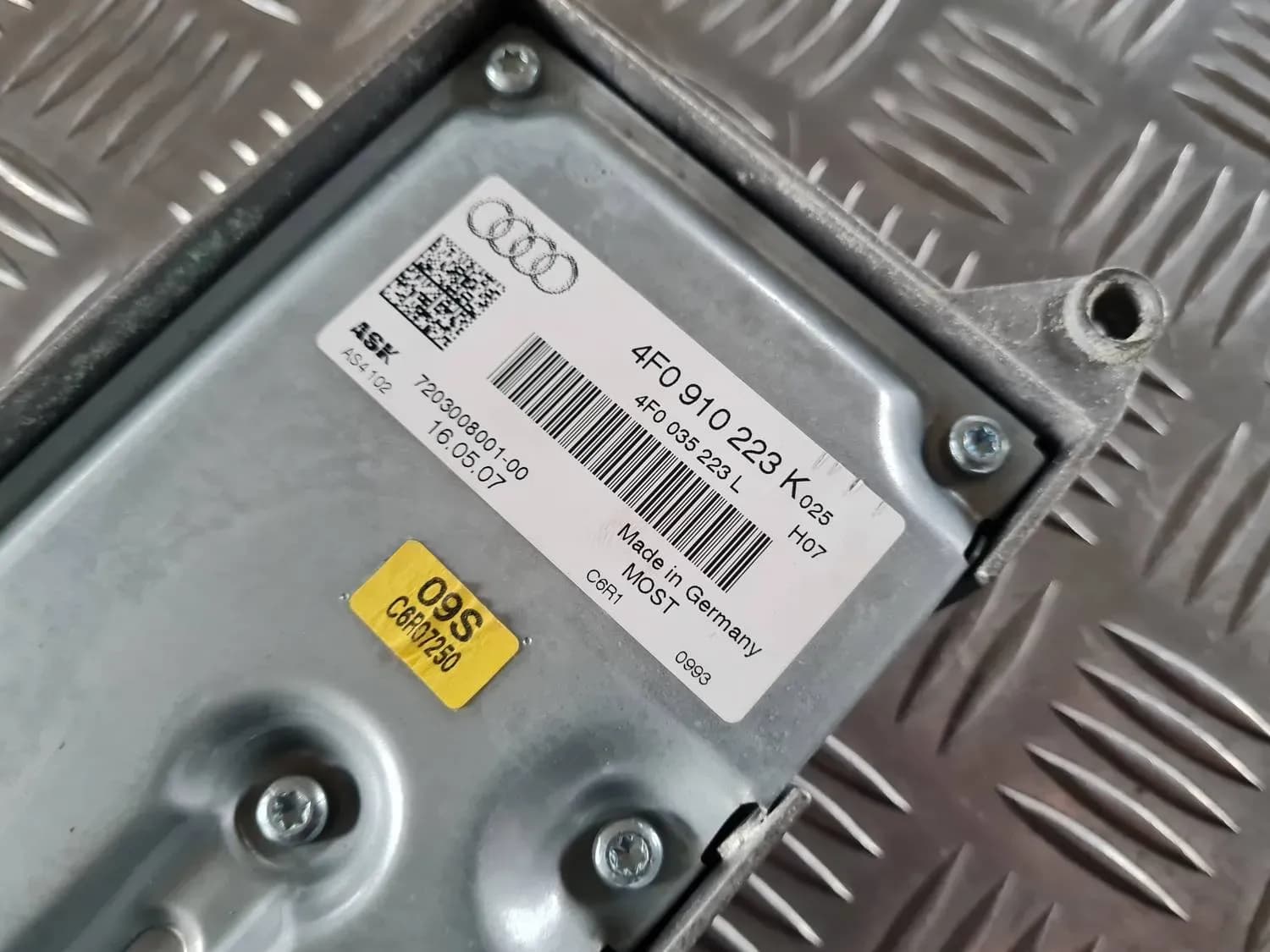 Audio-Verstärkereinheit AUDI A6 2008 - foto 3