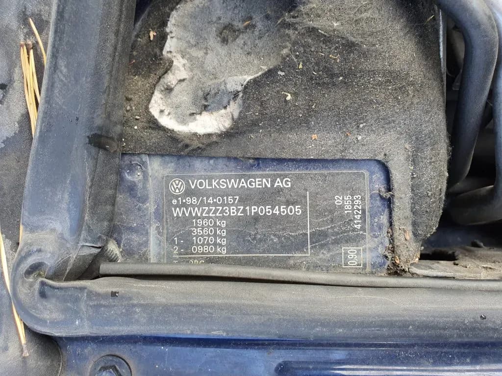 Foto des zerlegten Fahrzeugs 5