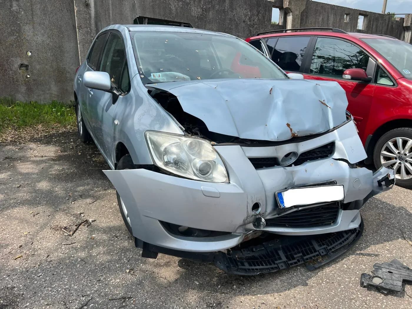 Foto des zerlegten Fahrzeugs 2