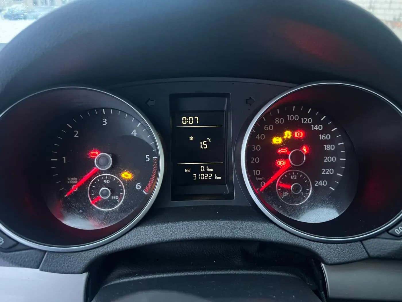 Foto des zerlegten Fahrzeugs 1