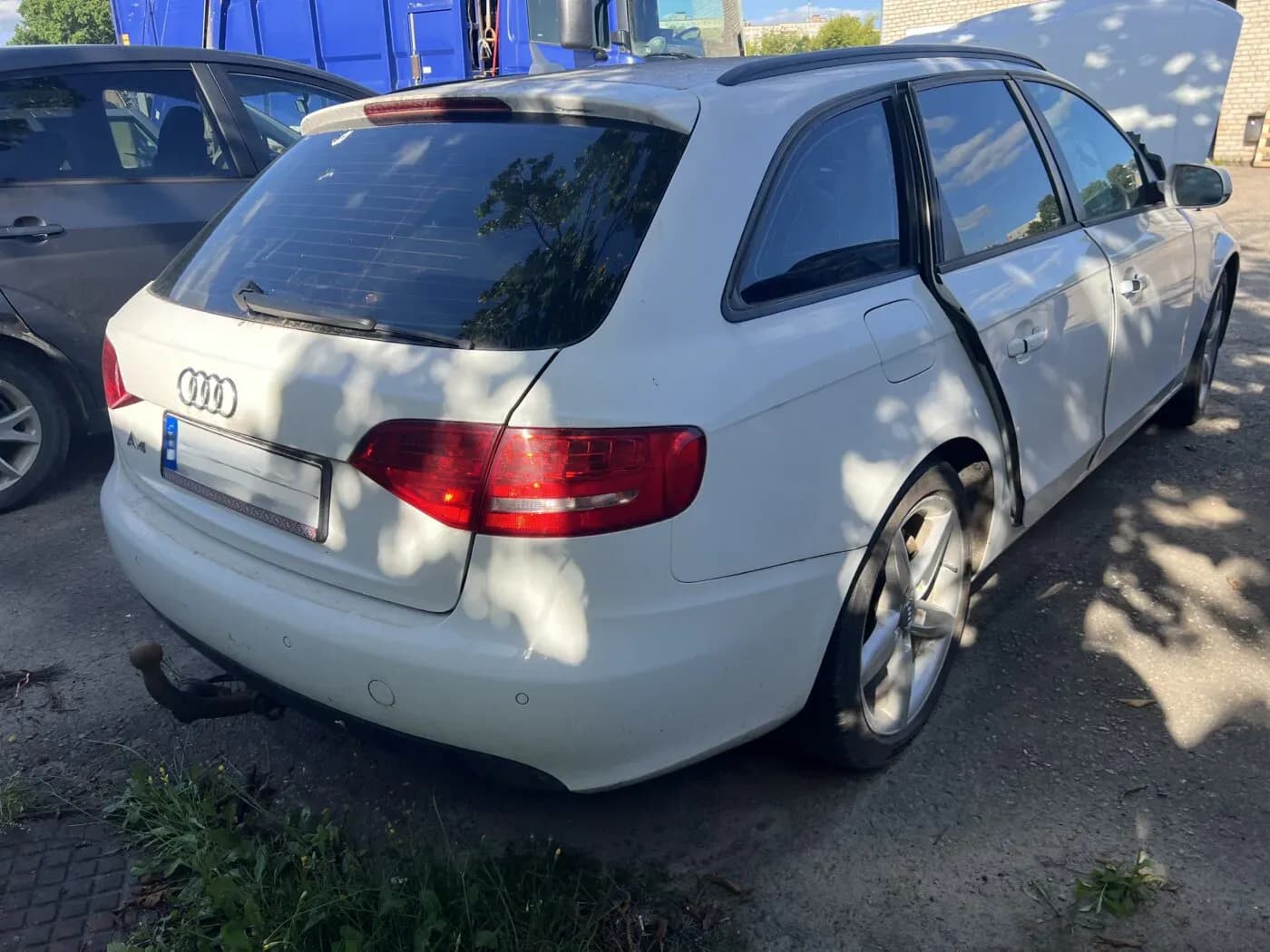 Foto des zerlegten Fahrzeugs 2