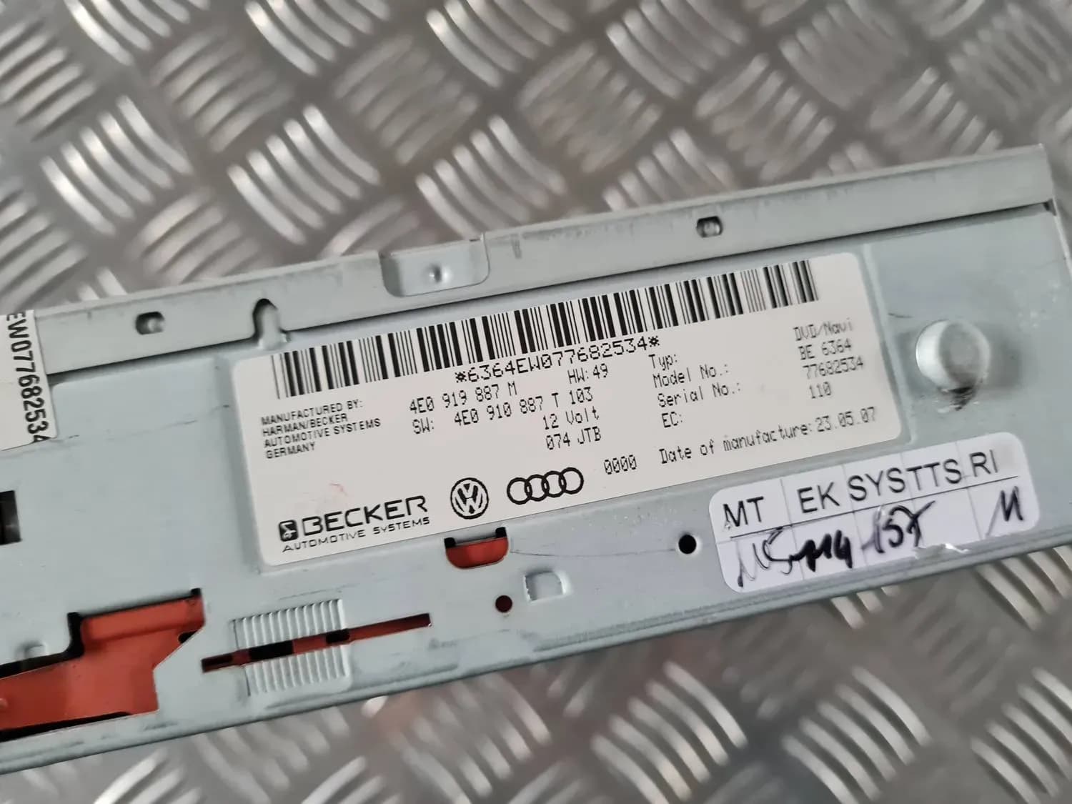 CD/DVD/Navigationsgerät AUDI A6 2008 - foto 6